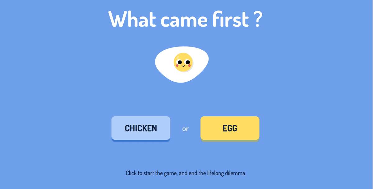 Chicken Or Egg